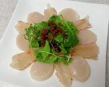 生赤海老と生ホタテのアジアンカルパッチョ作り方6写真