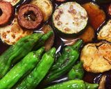 夏野菜の薬膳焼き浸し作り方3写真
