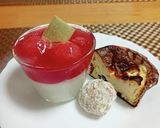 ★低糖質！スイカとミルクの２層ゼリー♪作り方22写真
