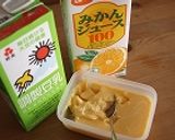 すぐ出来る♪オレンジ豆乳プリン作り方3写真
