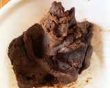 材料3つ♫♬♪　素朴な和菓子　黒糖すあま作り方5写真
