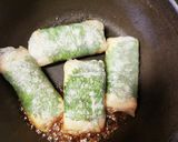 カリモチっ厚揚げステーキ☆ライスペーパー作り方3写真