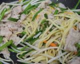 肉だくの塩焼きそば作り方8写真