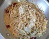 サワークリームとドライトマトのパスタ作り方10写真
