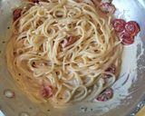 サワークリームとドライトマトのパスタ作り方11写真