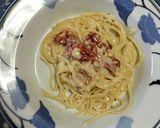 サワークリームとドライトマトのパスタ作り方12写真