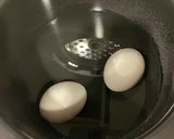 ホットクック★温泉卵作り方1写真