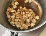 ホタテとワカメ煮物作り方1写真