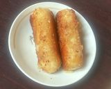 今日は油少なめ!お餅チーズドッグ作り方10写真