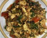 麻婆豆腐丼　304作り方1写真