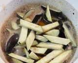 豚肉と茄子のつけ麺作り方6写真