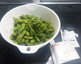 簡単枝豆のペペロンチーノ作り方2写真