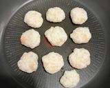 海老とはんぺんのフワフワ一口バーグ作り方3写真