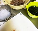 ばぁちゃんの作るワカメとぜんまいの煮物♡作り方1写真