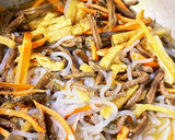 ばぁちゃんの作るワカメとぜんまいの煮物♡作り方8写真