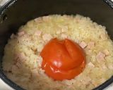 トマトの炊き込みご飯作り方3写真
