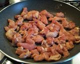 ◆鶏とチンゲン菜のオイスターソース炒め◆作り方5写真