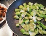 ◆鶏とチンゲン菜のオイスターソース炒め◆作り方7写真