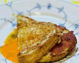 材料4つ!たまごとパンでワンパン朝食作り方6写真