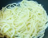 シラスのペペロンチーニ風オイルパスタ作り方2写真