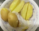 簡単 ✨ホクホク 皮付きフライドポテト作り方3写真