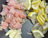 それなりに楽・鶏肉とレモンの炒め物作り方3写真