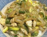 それなりに楽・鶏肉とレモンの炒め物作り方5写真