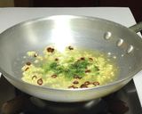 エリンギとたらこふりかけのペペロンチーノ作り方7写真