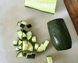 夏野菜と豚挽肉のスタミナ・カレー味作り方4写真