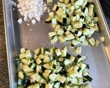 夏野菜と豚挽肉のスタミナ・カレー味作り方5写真