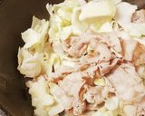 史上最速☆豚バラキャベツ塩にんにく弁当作り方2写真
