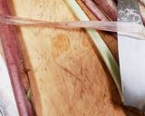 赤ガラ(ずいき)(いもがら)の下茹で作り方2写真
