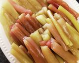 赤ガラ(ずいき)(いもがら)の下茹で作り方8写真