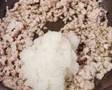 夫絶賛☆白だしみぞれ煮☆木綿豆腐豚挽肉丼作り方2写真
