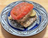 レンジでトマトとズッキーニのハンバーグ作り方10写真
