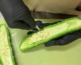 ゴーヤーとミミガーのさっぱり和え作り方1写真