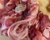 キャベツを使った生姜焼き　305作り方2写真