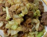 キャベツを使った生姜焼き　305作り方8写真