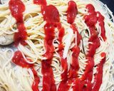 ワンパン トマチーズパスタ作り方8写真