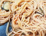 ワンパン トマチーズパスタ作り方9写真