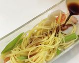 レンチン＊和風バターしょうゆスパゲッティ作り方6写真