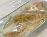 レンチン＊和風バターしょうゆスパゲッティ作り方7写真