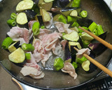 パパ茄子とししとうの甘味噌炒め作り方3写真