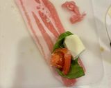 豚バラのトマトチーズバジル巻き作り方4写真