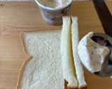 食パンで♪アイスクリームサンド作り方3写真