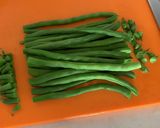 いんげんの胡麻和え作り方1写真