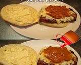 美味ドレ牛丼ごまBBQブラバスでハンバー作り方3写真