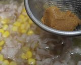 とうもろこしの豚汁作り方5写真