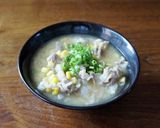 とうもろこしの豚汁作り方7写真