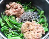 ツナ缶&塩昆布で種ごと無限ピーマンパスタ作り方7写真